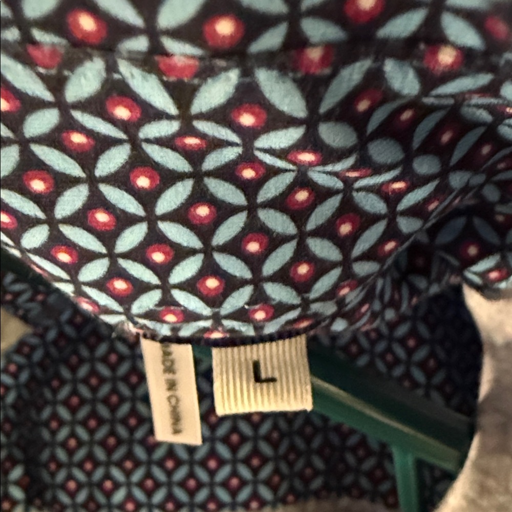 Bugatchi Men's Blue Patterned Button-Down Shirt - image 3